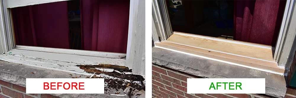 Can Rotted Windowsills Be Replaced